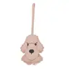 Pingente de Cachorro de Pelúcia para Bolsa em Estoque, Chaveiro Versátil Único de Filhote Fofo, Pingente de Chaveiro PU, Presente, Venda por Atacado