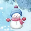 Ornamentos Pendentes de Acrílico 2D Boneco de Neve Árvore de Natal Transfronteiriços Pingente para Espelho Retrovisor de Carro Acessório de Mochila