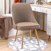 Silla de comedor nórdica de madera maciza, moderna y sencilla, para el hogar, para apartamento pequeño, estilo crema, con mesa y silla, respaldo suave y taburete.