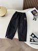 Marca de moda Verano 26 Nuevo estilo Pantalones de secado rápido para niños Moda Versátiles Largos Color liso Casual Anti-mosquitos Pierna recta