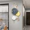 Reloj de Pared de Lujo Nórdico para Sala de Estar, Gama Alta, Sin Taladro, Diseño Creativo, Modelo de Exportación, Reloj de Pared Silencioso