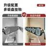 Gancho Trasero para Puerta con Ventosa Montaje en Pared Sin Taladro Fuerte Capacidad de Carga Entrada de Dormitorio Gancho de Almacenamiento para Ropa Bolsas Dropshipping
