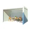 Novo Gazebo Estilo Chinês para Pátio, Pavilhão de Sombra para Villa, Pavilhão de Quatro Cantos em Liga de Alumínio, Novo Gazebo Externo de Liga de Alumínio Estilo Chinês