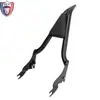 Adequado para Harley Gliding Road King Modificado Banco Traseiro Removível Pontiagudo de 22 polegadas Encosto Almofada Traseira Cadeira