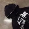 Estilo Hip-Hop Americano Y2K Simples Cleanfit Roupa Inglesa Nova Tendência Moletom Jaqueta Estampada High Street