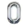 Versión Americana Transfronteriza 32 40 16 pulgadas Número Dorado Flotante Fina Lámina de Aluminio Globos Numéricos para Decoración de Fondo de Lugar