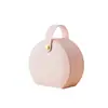 Bolsa Cor Macaron Caixa de Joias Anel Colar Brincos Armazenamento Caixa de Joias Portátil Fabricante Fornecimento Direto Lg7305