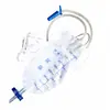 Drenagem de Bolsa de Urina, Bolsa Descartável de Coleta de Urina de Grau Hospitalar, Antirreflexo, 500, 2000, 1000ml, Espessada e Alongada