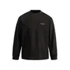 Camiseta SANHOMME de manga larga moderna para hombre, primavera y otoño, corte cleanfit americano, top simple con cuello henley 7008
