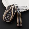Adequado para Capa de Chave Maserati levante Presidente Gibli Levante Estojo Protetor de Alta Qualidade Fivela Bolsa de TPU