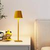 Decoración de Mesa de Bar Amazon Transfronteriza Lámpara de Mesa Recargable Luz Lujosa Lámpara de Mesa Alta Dormitorio Mesita de Noche Luz Nocturna de Alta Gama