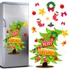 Imán de Refrigerador de Muñeco de Nieve Navideño Más Popular de Amazon Decoración de Pegatina Magnética para Refrigerador de Invierno con Papá Noel y Copo de Nieve
