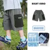 Shorts de Trabajo de Secado Rápido para Niños Europeos Verano Ropa Infantil 2026 Nuevo Modelo Pantalones de Longitud Media para Niños Pantalones de Verano para Niños
