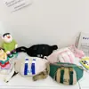 Bolsa de Peito Estilo Harajuku Japonês Hong Kong Moda de Rua Retrô Bolsa Ferramenta Estilo Workwear para Menino Bolsa para Celular para Menina