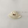 Gorro de lavabo para bebé, primavera y otoño, estilo occidental, con bordado de letras, para el sol, para bebé, primavera, salida, sombrero de pescador, marea