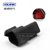 Conector impermeable para coche Dechi DT04-2P-CE02 DT04-08PA-CE02 negro con enchufe estándar E