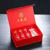 Vaso de cristal para Moutai, vaso de chupito de 10 ml, juego de decantador de licores, juego de siete piezas, diseño Feitian