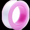 Matéria-prima com vedação para instalação de torneira com conexão de conexões para tubos de água de PTFE fita crua PTFE