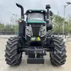 Tractor Lovo con Neumáticos Radiales, 160 Caballos de Fuerza, Diésel de Tracción en las Cuatro Ruedas, Multifuncional para Excavación, Arado Rotatorio, Fertilización y Siembra