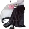 Saia Midi Longa de Cetim com Bolinhas Estilo Francês para Mulheres, Lançamento Primavera/Verão 2025 Cintura Alta Modeladora Acetato Caimento Cauda de Peixe