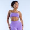 Sutiã Esportivo Transversal Europeu e Americano Justo com Envolvimento no Peito, Costas Lindas, Sutiã Esportivo Sexy com Torção nas Costas, Top de Roupa de Yoga para Mulheres
