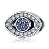 Serie Ojo de Diablo Chapada en Cobre Plata 925 Más Vendido en Amazon Europeo y Americano Transfronterizo Accesorios para Joyería DIY Cuentas Colgantes