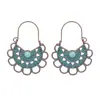 Pendientes de Aleación Vintage Estilo Étnico Desgastados Pendientes con Borlas Pendientes Distintivos Simples para Vacaciones Juego de Pendientes Versátiles para Mujer