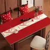Mantel Individual de Dibujos Animados de Pony Resistente al Calor Pad Resistente a Altas Temperaturas Mantel Rojo Festivo 2026 Lujo Ligero Gama Alta Mantel para Mesa de Café