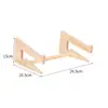 En stock Soporte Simple para Computadora Estante Elevado de Madera para Laptop Estante de Almacenamiento para Escritorio de Oficina Soporte para Laptop