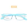 2024 Nuevo Estilo Gafas de Estudiante para Niños con Miopía Montura Cuadrada Tr90 Lente Espejo Plano Montura de Gafas Ultraligera
