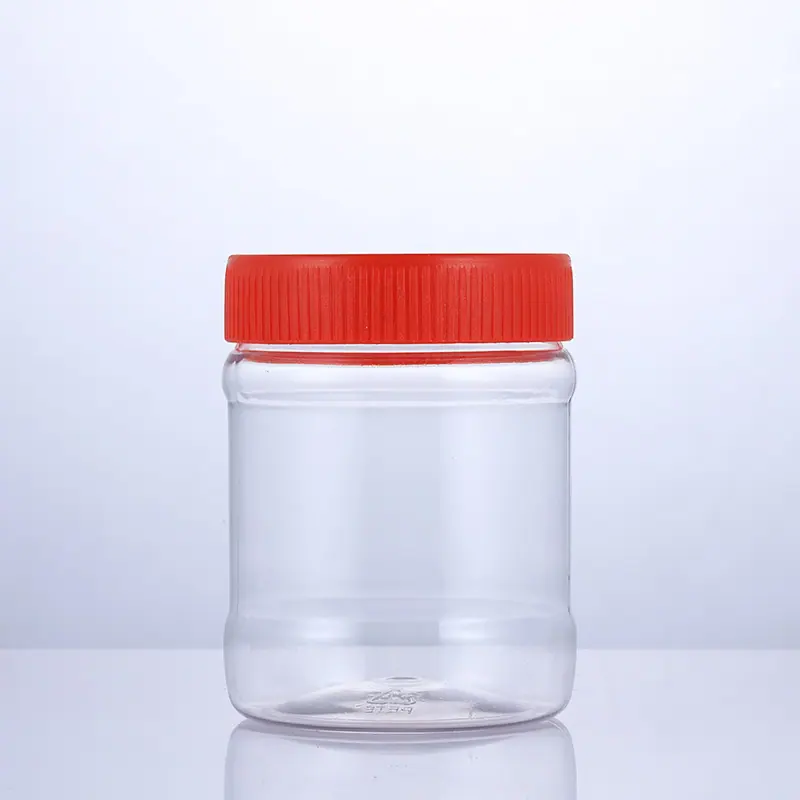 塑料瓶厂家ML花生酱瓶泡菜瓶辣椒酱瓶酱料瓶食品瓶_320ML