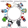 Joias para Desenhos Animados e Animações Europeias e Americanas Transfronteiriças Pulseira de Super-Heróis Marvel Pingente Pulseira de Liga Metálica Joias Atacado
