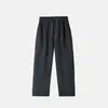 Calça de Linho 2.0 150kg Respirável e Simples para o Verão Calça Casual Elástica Fina com Design de Cavalo Fino