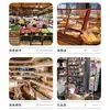 Pegatinas de Sellado para Llevar, Sellos de Seguridad Desechables Impermeables Autoadhesivos, Etiquetas en Rollo de Seguridad Alimentaria