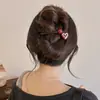 Grampo de cabelo twist de alta qualidade para o verão para mulheres, novo grampo para coque para cabelos finos, acessório de cabelo tipo clip de uma linha