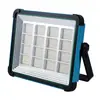 Proyector solar portátil LED para exteriores, impermeable, superbrillante, para acampar, iluminación de emergencia móvil portátil para el hogar