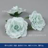 Flor artificial azul rosa botão de chá estilo étnico fada cocar DIY fantasia fantasia embelezamento cerimônia de casamento