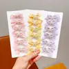 Pasador de Pelo con Lazo para Niña Estilo Nuevo 2025 Pinza para Flequillo de Niña Dulce Adorno para la Cabeza de Bebé Personalización