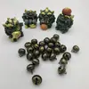 22mm Bronce Vintage Campana Accesorios Navideños Adornos DIY Llavero Metálico Esmaltado Estilo Antiguo