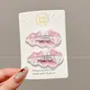 Grampo de Cabelo Colorido Dopamina Durável para Meninas Versátil Presilha para Franja Rebelde Grampo Bico de Pato Elegante Acessório de Cabelo
