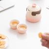 Lotus Uma Panela Duas Xícaras Copo Expresso Bolsa Portátil para Acampamento ao Ar Livre Conjunto de Chá de Viagem Traje de Chá Simples para Casa