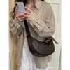 Bolso Bandolera para Mujer 2026 Nuevo Modelo de Verano, Bolso de Hombro de Moda Vintage de Alta Gama para el Trabajo, Bolso Tipo Dumpling de Gran Capacidad