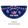 Amazon EE. UU. 250 Aniversario Bandera en Forma de Abanico Festival del Día de la Independencia de América Decoración Conmemorativa Banderín Accesorios Personalización