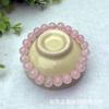Pulsera de Jade Cuarzo 8mm Raya Roja Aguamarina Rosa Bienestar Vital Mujeres Cuentas Redondas Lisas Pulsera Pequeña