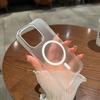 PC Ultrafino Névoa de Gelo Sucção Magnética Adequado para Capa de Celular Iphone17 Translúcida Fosca Anti-Impressão Digital Apple 16 Capa Rígida