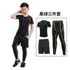 Meias de basquete infantil Roupas de treinamento Meninos Shorts de manga curta Conjunto de roupas de futebol de vôlei Base Polia de natação