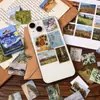 Pegatinas de Pinturas Famosas del Mundo Van Gogh Monet Leonardo Da Vinci Manual de Óleo Manual de Crecimiento Álbum de Fotos Pegatinas Decorativas de Sellado