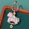 Dinastía Song Brocado Moneda de Cobre Caballo Hebilla de Anillo Encanto para Bolso DIY Año del Caballo Llavero Colgante Colgante Pequeño Terminado Venta al por Mayor en Stock