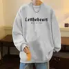 Moletom Masculino Gola Redonda 2025 Novo Outono e Inverno Marca Tendência Manga Longa Camisa Base Pulôver Solto Americano Top Casual de Fleece