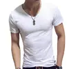 Camiseta Lisa de Color Barato Manga Corta para Hombre Manga Media Lisa Simple Camiseta Base Camiseta para Fitness Culturismo Top Camiseta Cuello Redondo